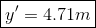 y 4.71m