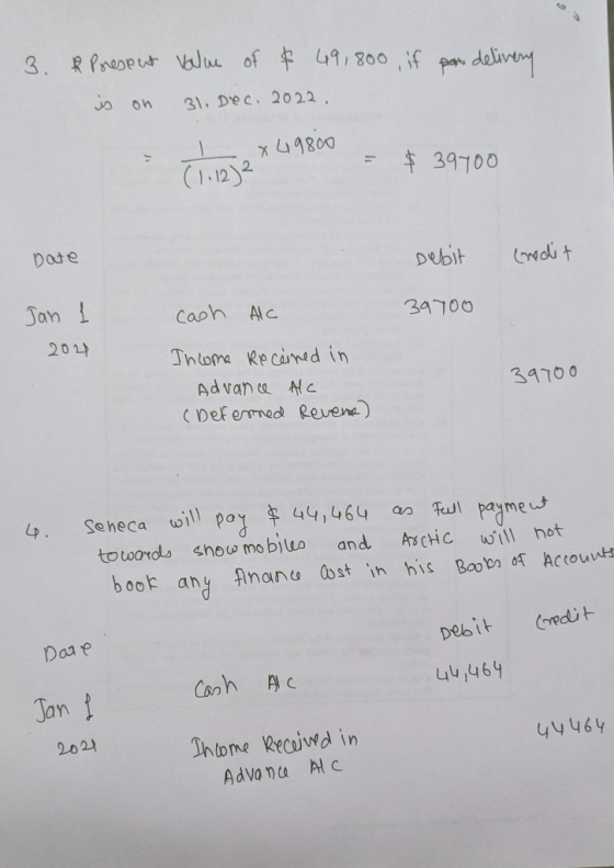 3. RPraet alu of 49/200 ,if pa deliven 31. Dec. 20 22 x49800 (1-1232 $ 39700 Date Debit wdit San ! caph Alc 39700 201 Tnome R