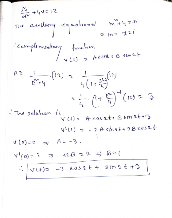 def + 4 =12 The aumilary equational :complementary mehzo 21 m2 Lai frekor, 2 A coste B smat VL+) P. I (12) 1 2 (12) 021 D+4 1