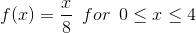 f(x) = for 05:54