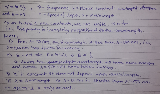 9 and Ezhv v=64 2 fregnency, he planck constant, asilight of spee speed of light, & a wavelength so as hande are constants, w