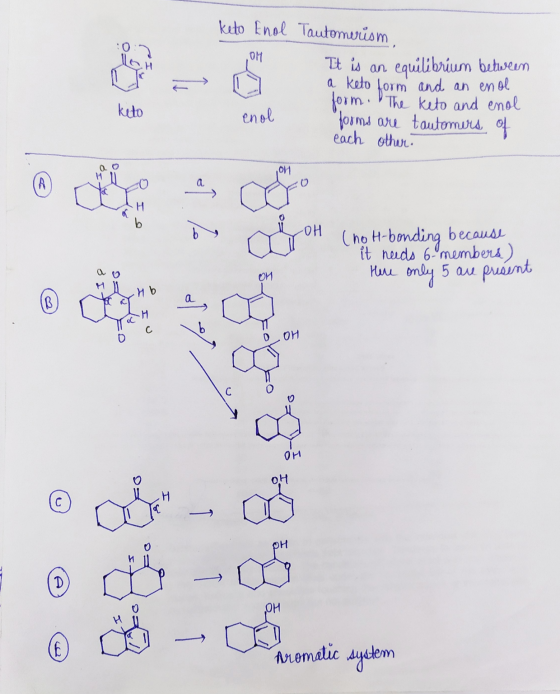 keto Enol Tautomerism OM It is an a keto equilibrium between form and an enol form. The keto and enol forms are tautomers of