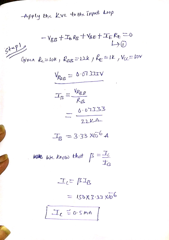 -Apply the Kvi to the inpuct Loop -22k IWeA 3 -5 = 3.33 No.64 -K 12 kale we know thst