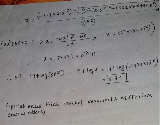 x s.75X 1610)+ (515x1010)2+ (4x1X3.0 49x 1 x2) M *< (s303x 16)) 106 (axtbx+e-o> x = -bt - 4ac 2a 25.493 X1D M pH 14+l LoHO 14