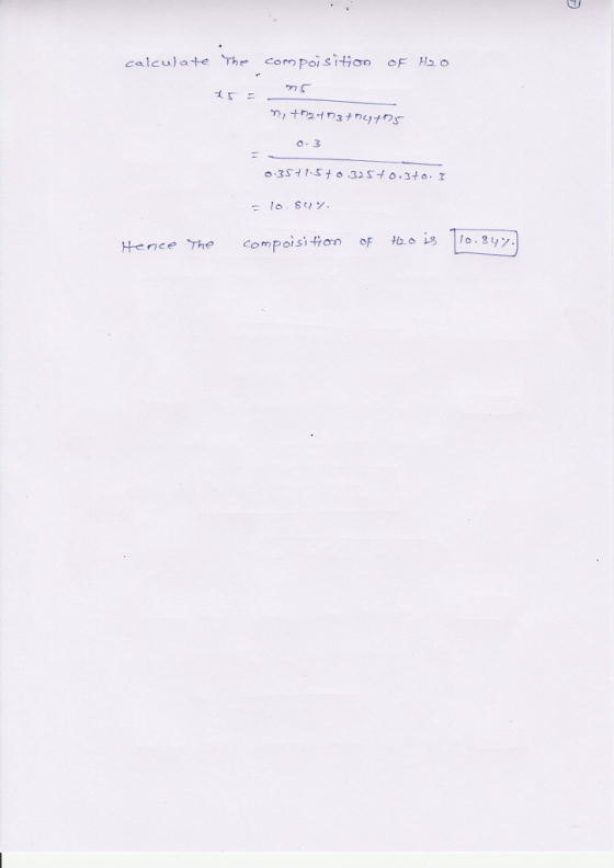 0- 3 lo Sy Hence The compoisit.onoFHas13 |,o.8リー