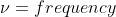 frequency
