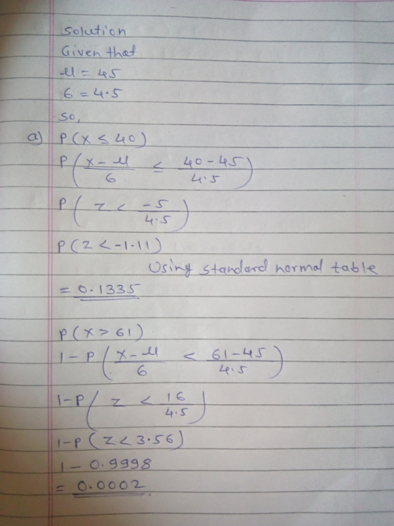 Soluution Given thaf 6 L ST using stadare harmo table 6 4.S 1-0.9998