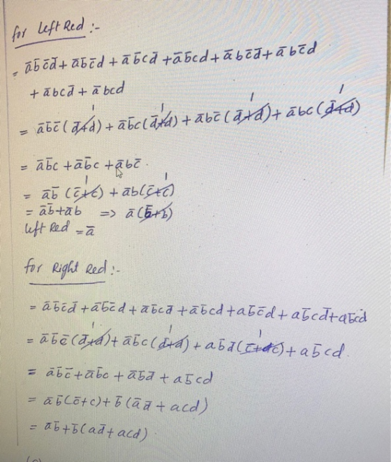 left Red + abc