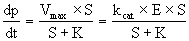 dp VI. S ke EXS dt S+ K S +K