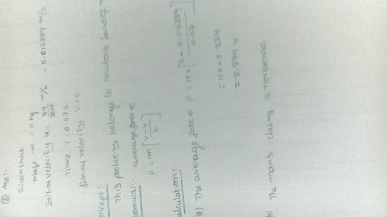 Gtven Ehot Initio, velociey4: 369,7% 0,016339 m/s Time T o s This pacblems belongs te Newhars eus alculat tsm a) The auve Tha