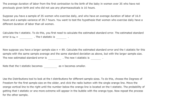 The average duration of labor from the first contraction to the birth of the baby in women over 35 who have not previously gi