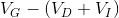 VG - (Vp + V)
