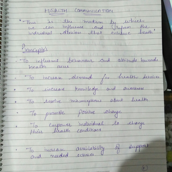 HEALTH COMMUNICATION This is we can individual the medium influence and decision that by which inform the enhance heath sinup