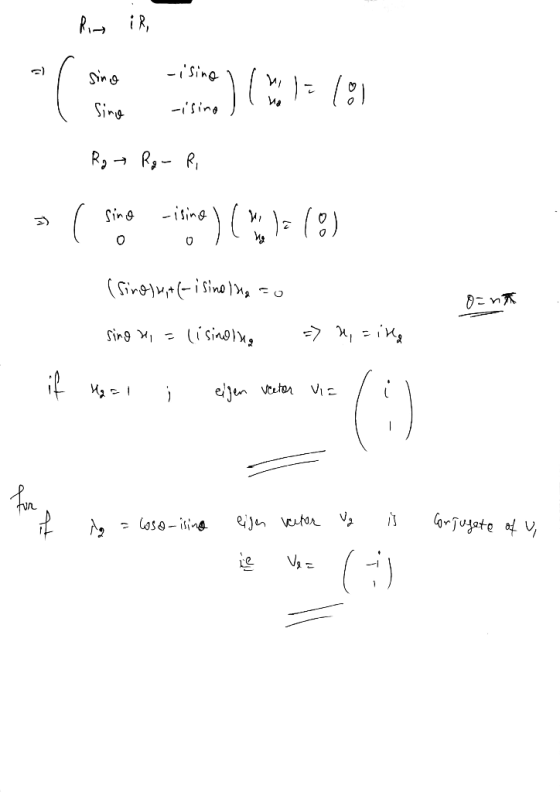 Rina iR, -ising Sino -isine Simg Ry - Rg- R, - isine Sing (Sirotut(-i Sinolng =o lisinolng sing X, = () eijen veeton Vi= for