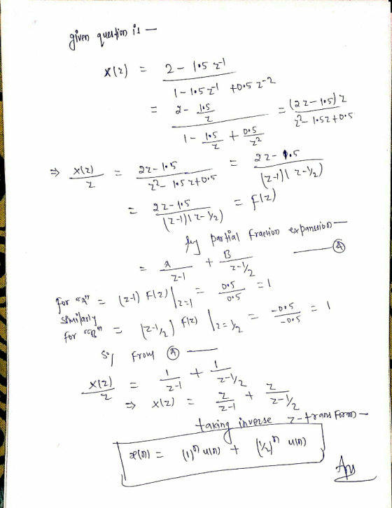 given question is - YTTA X12) = 2 - 105</ - 10521 +00522 2- los - (22-105) 2 De 2 22 1052+0.5 I-los + Dis = » X1Z) 22-.5 12-