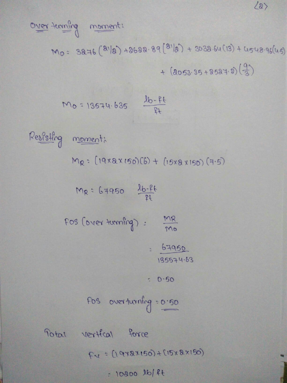 Overr Auntng m moment (a053 35+ 85) Mo 13524 635 b-F pt Resfstine moment Mg: 6950 Pt os Der tum MR baas0 135574.63 D-50 fos o