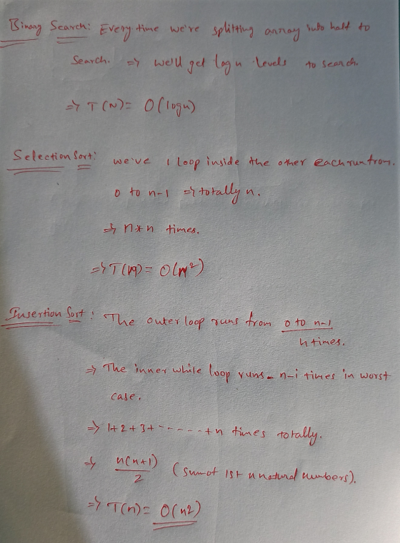 Binary Search: into half to Every time were splitting array y well get login levels Search. to search =YT (N)= O(lugu) Selec