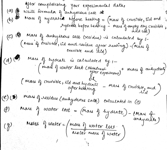 ar coupleteing our expeimetal data, whili formula (a) Salt s Maru aati belore heatingMau cncrble, ol and drdla befon heabhing