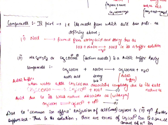 NULUI + NOOM Dulu such as Hul aguona thyo fast-noel Components :- TV part ~ ie ito mede from which acid base pari as defining