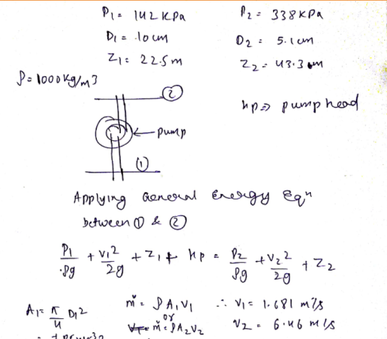 2- 338Kpa : 22.5m 1000 69 PuMMP 2. Pg 20 920