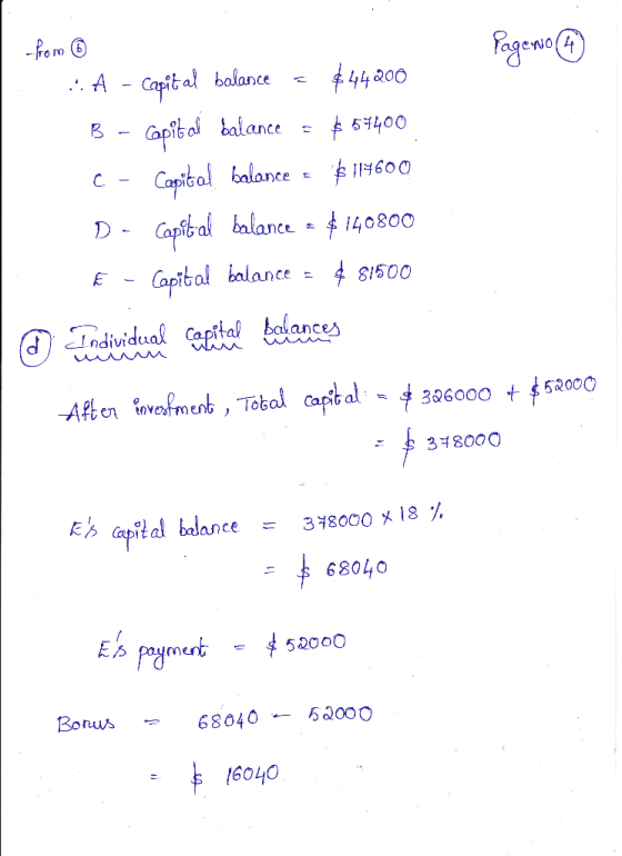 Fogeno A - Capit al balance 44200 Capib a balance Capitcal balance D-Capibal balance140800 57400 114600 Captbal balance 4 815