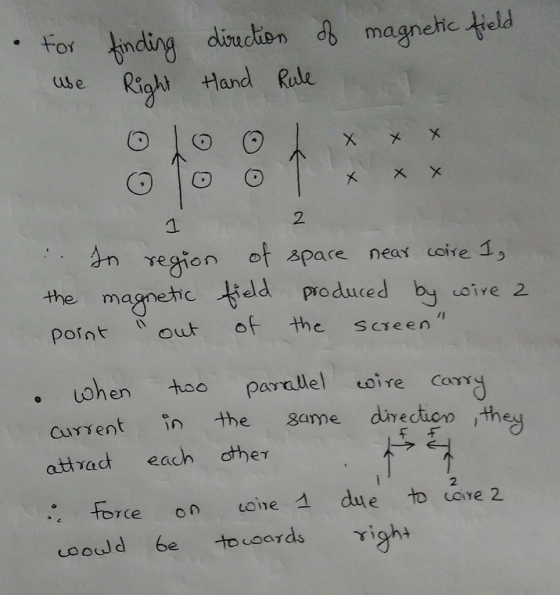 For maanenc use Ra and Rae X x x x X x 2 the magnehic idd p 2 point nout of the screen η region ot space near coire 1 pro duc