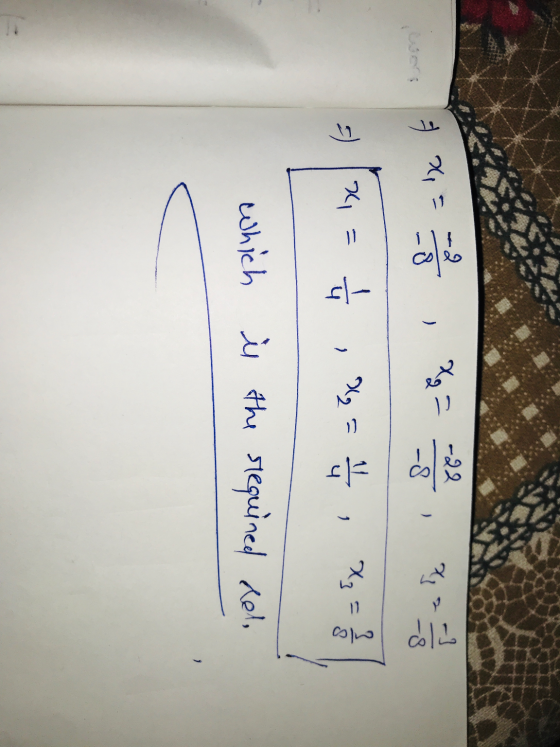 - x ) i; ㅋ x = 2. -8. - l ㅑ 2분 X mlos ) which ů the stequined delo