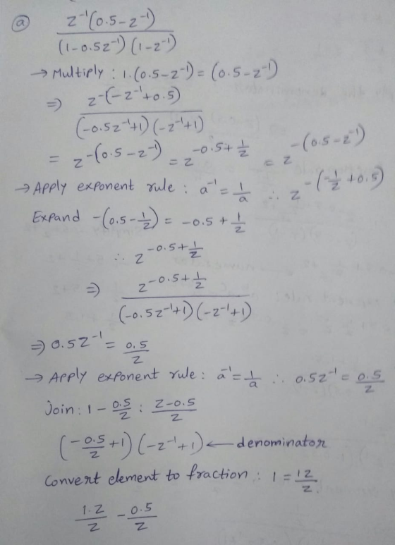 zl0.5-2) (1-0.52) (1-2) Multirly : 1(o.5-2)- (0.5-2) 2--240.5) a Cas24)(-241) -(os-1) -0.54 (2-50)-2 Apply exponent ule Ex Pa