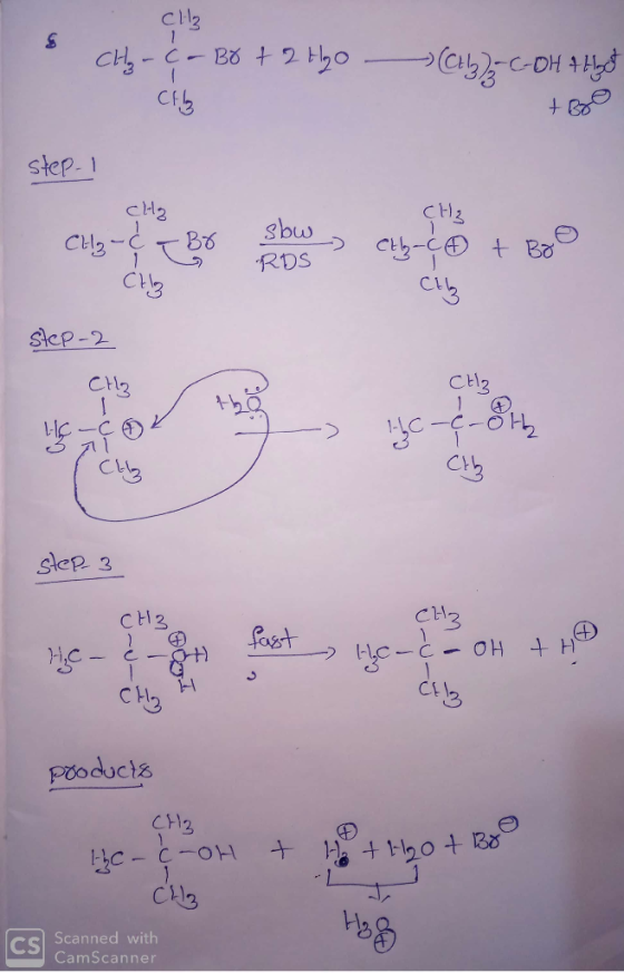 Cl₂ CH₂-C-B8 + 2 H₂O CH₂ (C13) C-DHAH +B0 step- CH₂ CH3 CH₂-CT BY sbw, e) RDS Ctly¢ ¢ t Boe CH3 съ Step-2 CH CH3 Lille F 4 ->