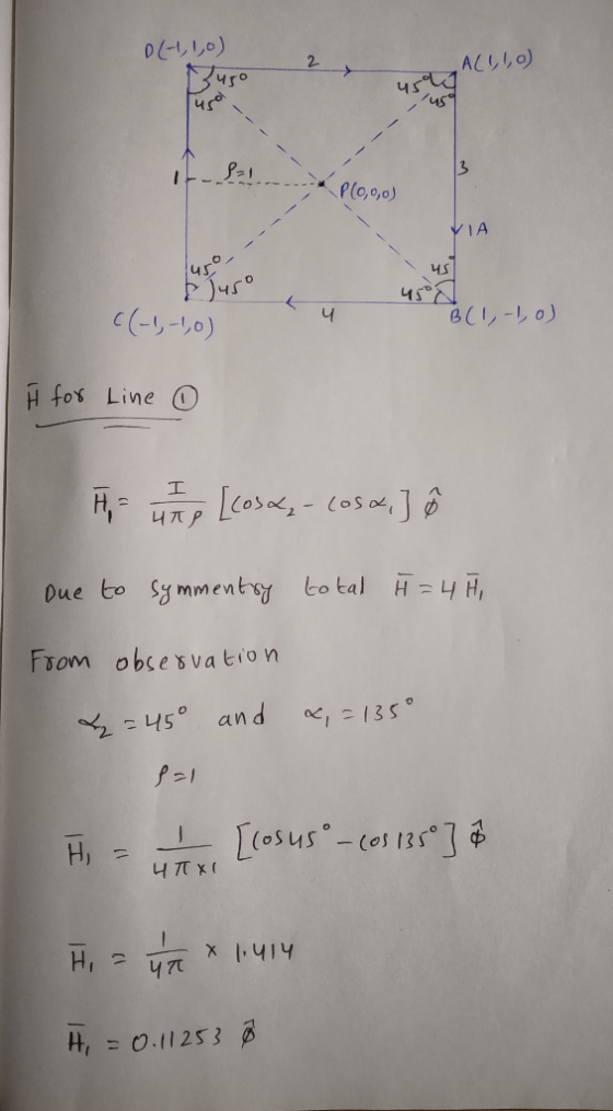 उपन ACCLO 45 us 3 Plo,o,0) VIA 450 450 BCI,-LO) c(-y-0) H for Line O I LCosal-CoS, 47 P Due to Symmenty total H4 H From obses