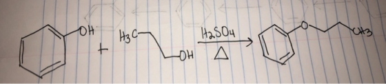 ОН H3C- х + H2SO4 Д -OH