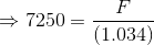 7250 = = 1.034)