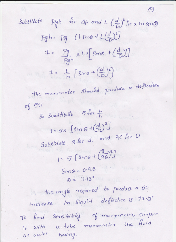 Soloshtote Pgh fr ΔΡ and L ㈲fYXinem@ Ri al the manemeter Sheuld ruc a de frecha So Substitute 5fnt 2 Substitute gford, and 9