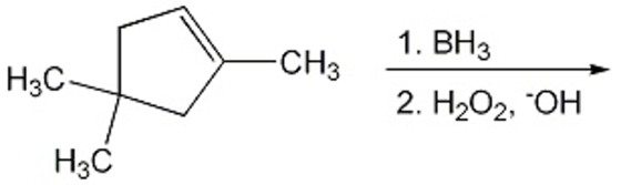 1. BH3 CH 1. BH CH3 H3C 2. H202, OH 2 2, H3C