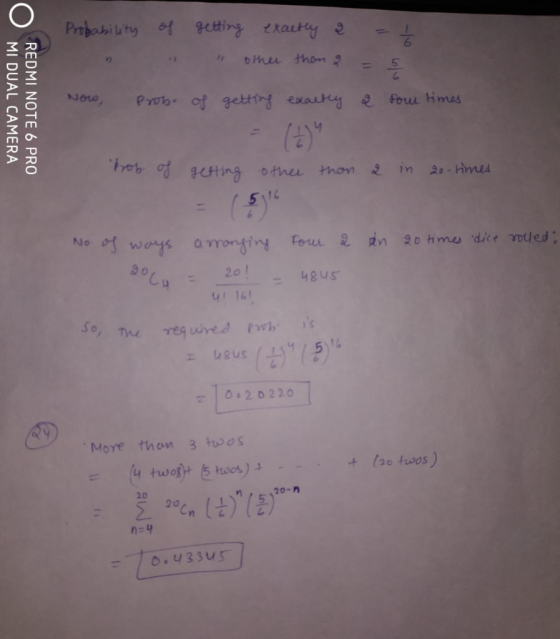 Prtbahuty getting trata New, Prob. of getting exauxq fruthmes hob of ecting othes tmon in 3-hmeu 1 2 : 2o 4845 u 161 | 012022