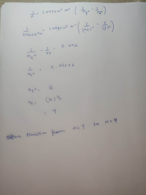+ 1.0974602 m ( to the Loggriot mu cinta 4-) 21 70 xcom h t : 0.042 I o.06242 to n=4 n=7 from Manition
