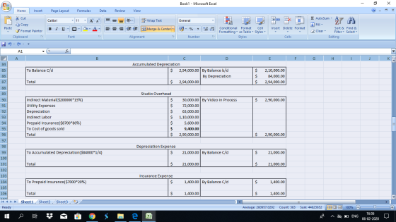 Book1 - Microsoft Excel - X Home Insert Page Layout Formulas Data Review View * Cut Copy - General 1 D Wrap Text Merge & Cent