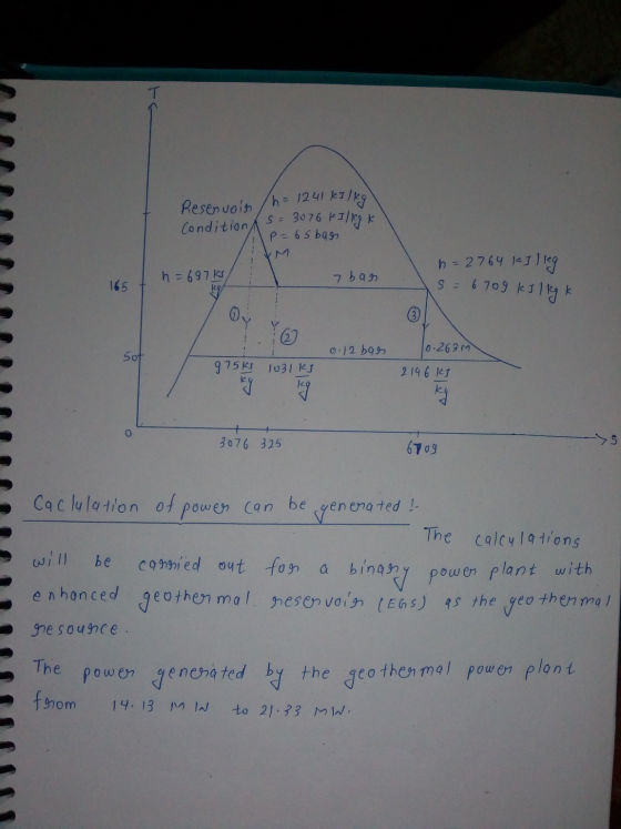 T h = 1241 Resenvoin Condition/ s = 3076 kilig k P=65bags n=2764 kIl leg h=697 ks 7 ban 165 s = 6709 kJ lig k fon 27 0.12 bas