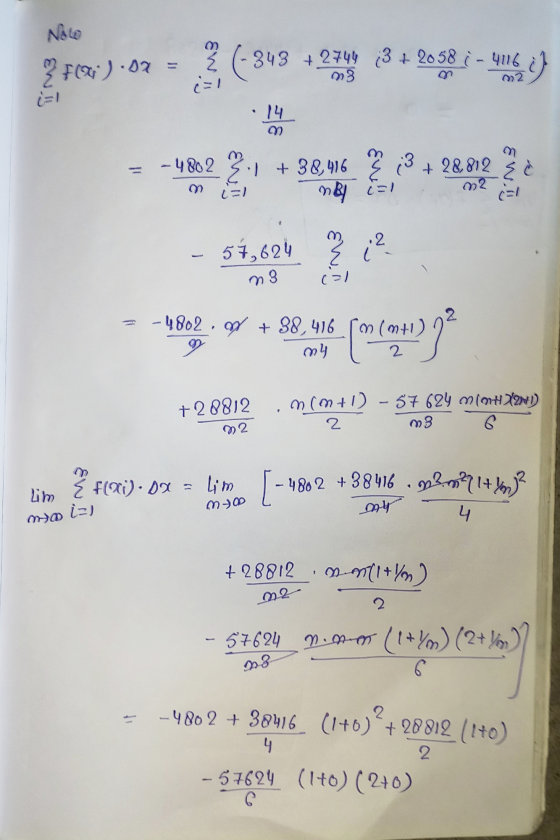 Nole ? FCG).D2 = 2 (-343 + 274 3 + 2058 2 - 4163) 14 ca ;3 +28.812 = -4802 3.1 + 38,916 c=1 nBy EW!! & W. m2 .2 57,624 C ng