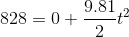 9.81 828 =0+一 七 2