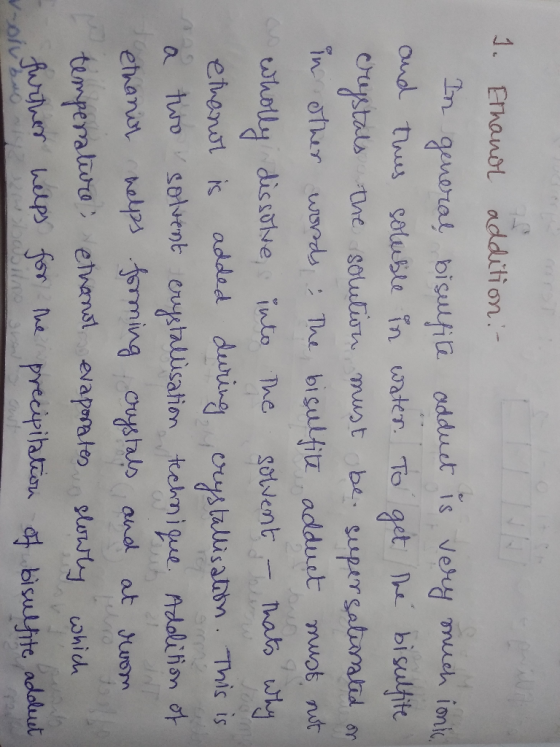1. Ernanot addition: l on bisultift and thus galinsee m water. To get hollt dissolve, Into The Sotent - nato etvenut is addad