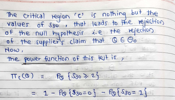 The critical region le is nothing but the values of szó, that leads to the rejection of the null hypothesir te the rejection