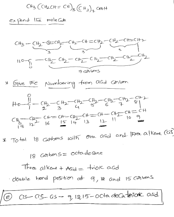7 CH3CCH2 CH = CH)2 CH2) coolt expand the mole Calle CH3-CH ₂ -CH=CH₂ CH₂-CH=CH₂-CH₂-CH=CH2 Hong City C CHE CH2 CH₂ CH2 CH₂ -
