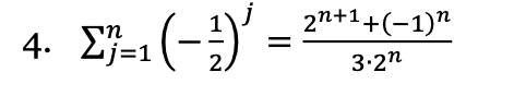 4. Σ- (-3) = 2**) 4. 2n+1+(-1)* 3:27 i=1