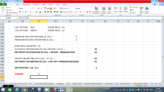 - 2x Σ AutoSum : A Fill 2 Sort & m Find & Clear Select Filter Editing Cells NPV, IRR, PBP,OCFINDEX - Microsoft Excel (Product