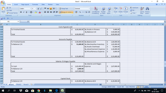 Book1 - Microsoft Excel - X Home Insert Page Layout Formulas Data Review View * Cut Copy - General Calibri - 11 - AA BI U - -