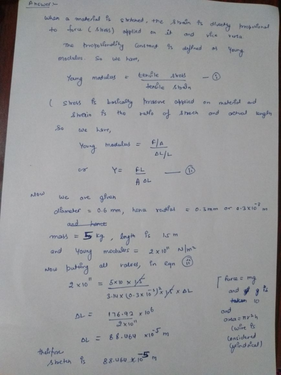 twhan a mate ial is s hJched, he h to -bru. (Alten ) applied on 와 and rece vus a. s dt mockulos. So we have, So we hove, Yong