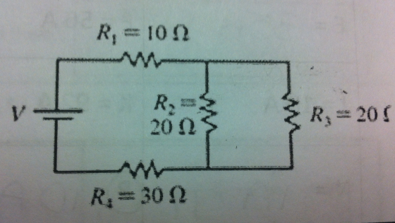 If 1.5 A flows through R2... A. what is the potent