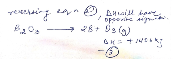 opposite signna reversing eqn @, Al will have now. Be —2B+ 03 (9) Ax=+1406kg