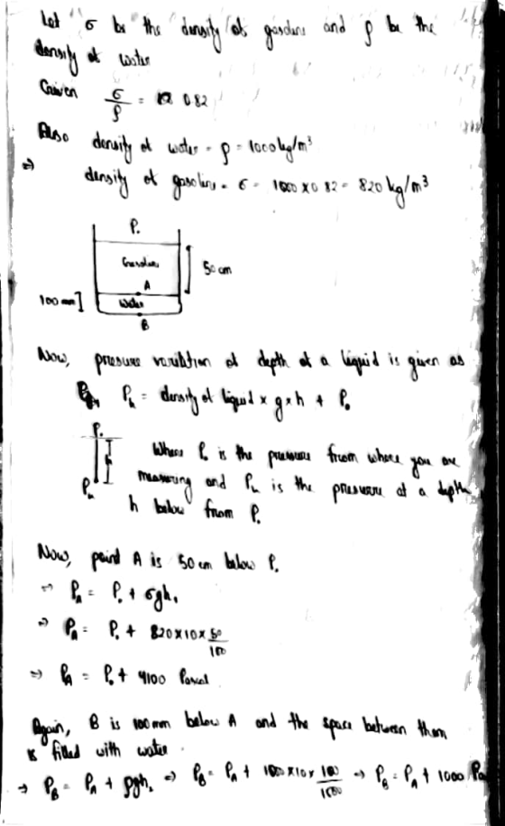 Let o to the density es gestes and if the the life density of Wistas Criven Also density at with up loco leglo density of gas